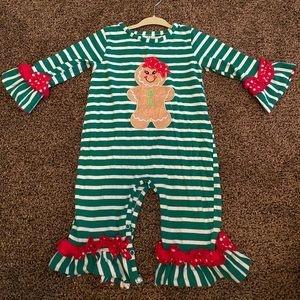 Gingerbread Romper